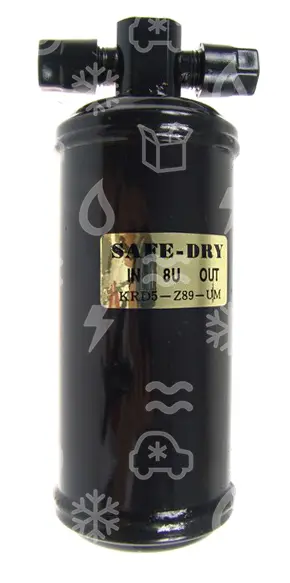 filtrdehydrátor univerzální vstup 3/8“ O RING (5/8“ - 18UNF), výst /22129